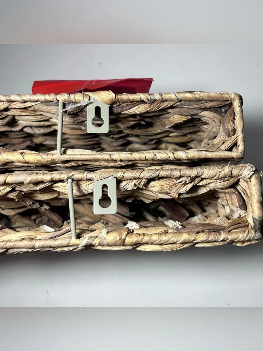 2 New Water Hyacinth Shelves/Baskets Hobby Lobby